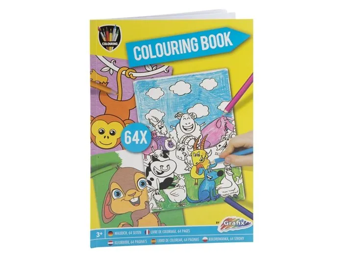 carte de colorat animale