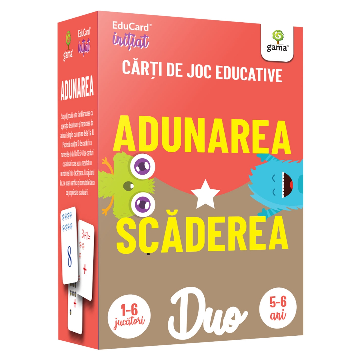 Carti educative Duo adunarea si scaderea