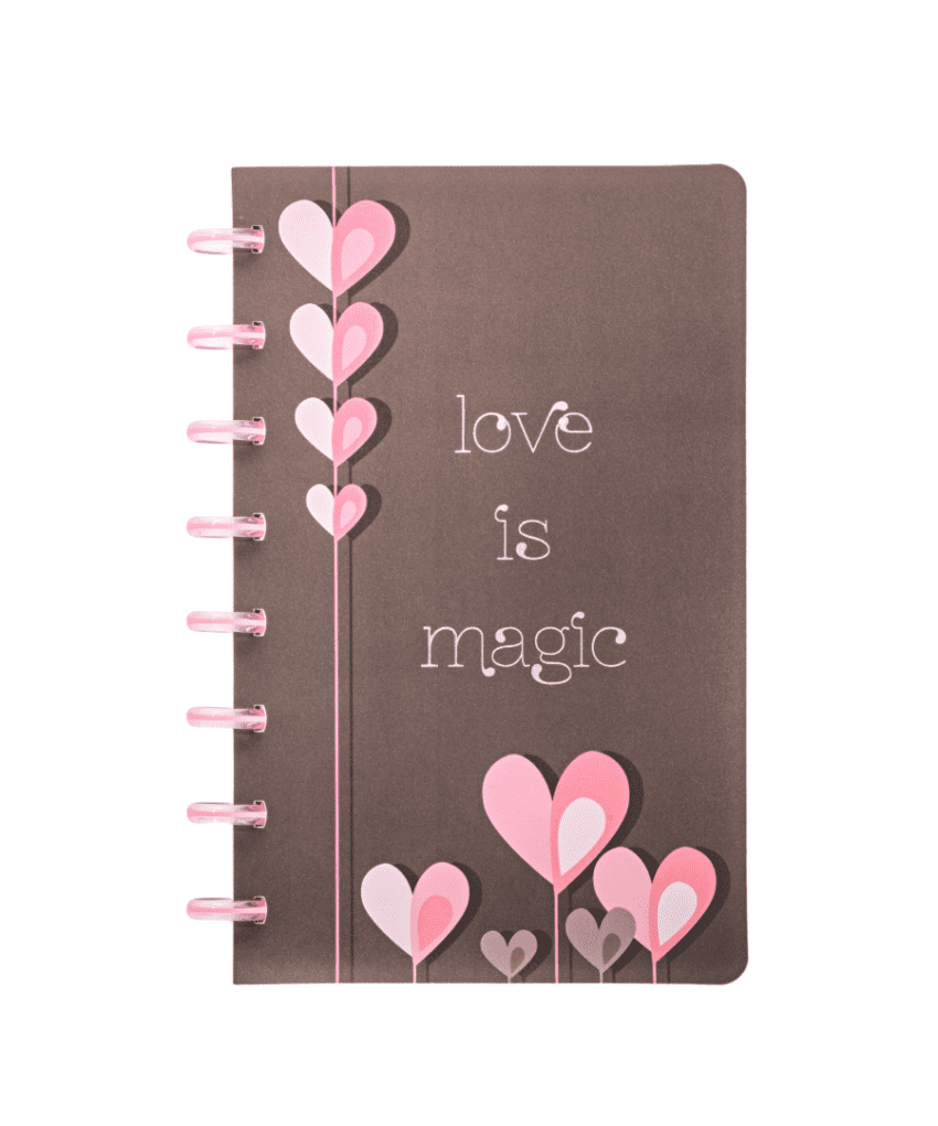 agenda nedatata love is magic a5 daco 100 file