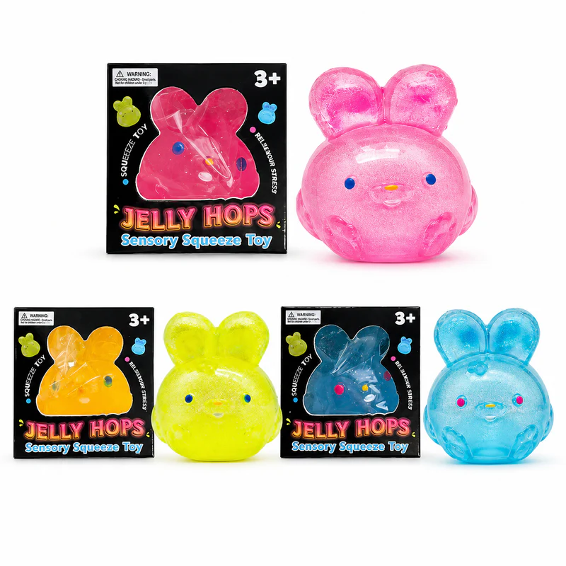 Squishy Jelly Hops Bunny 7 cm - imagine 2