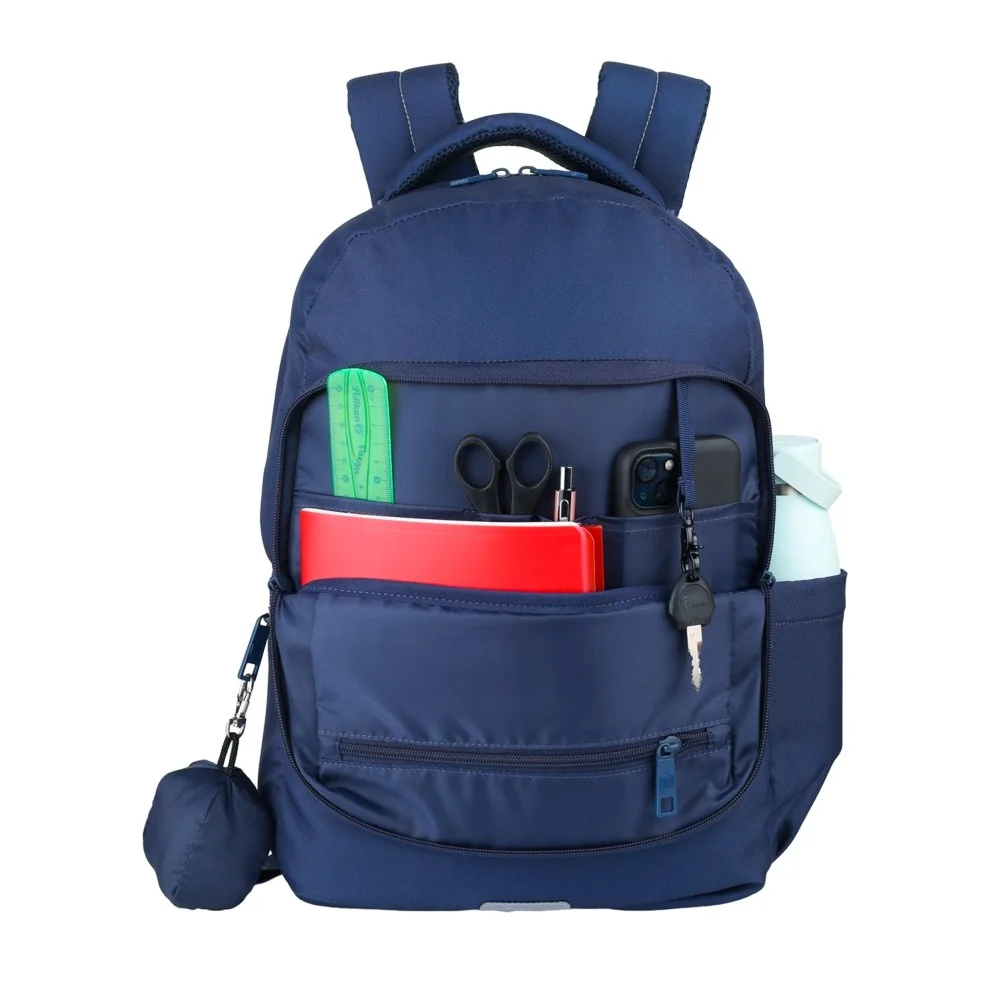 Rucsac Oxford B-Ready albastru 42 cm +husa ploaie inclusa - imagine 3