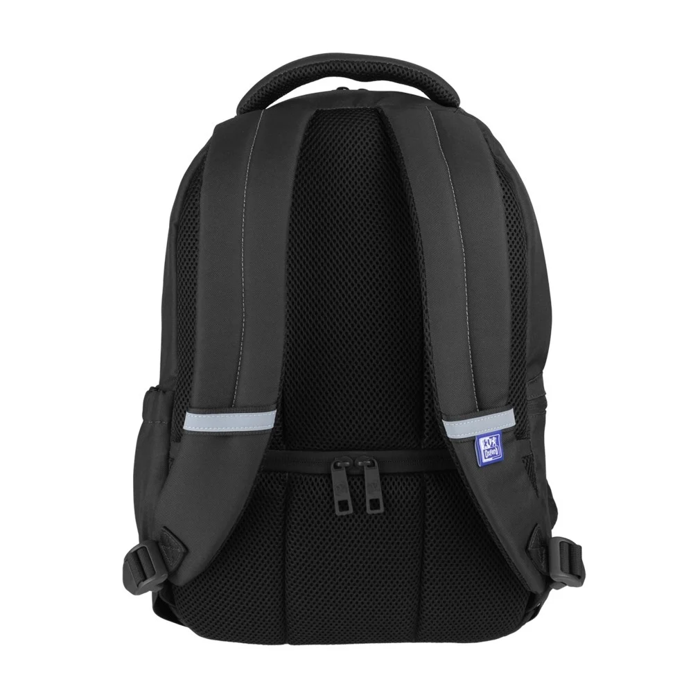 Rucsac Oxford B-Ready negru 42 cm + husa ploaie inclusa - imagine 5