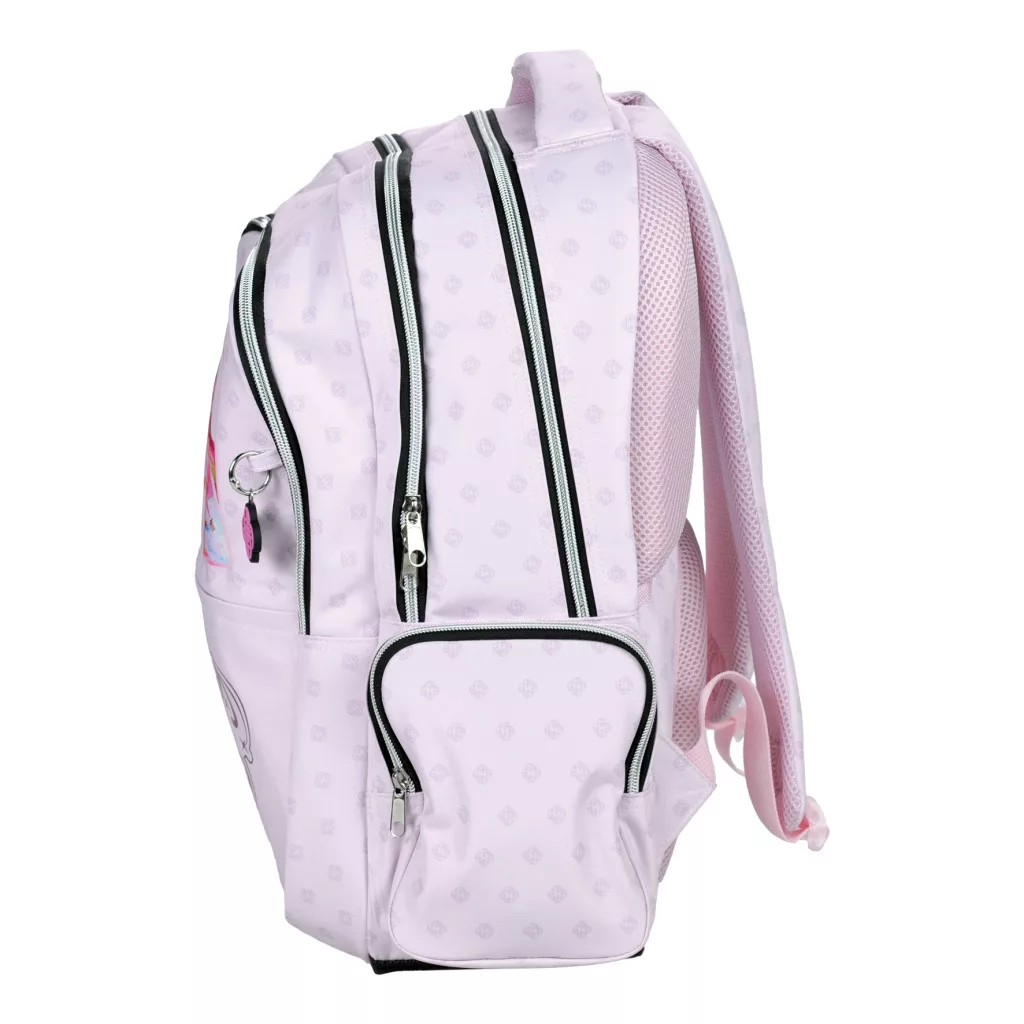 Ghiozdan 3 fermoare K-pop Demon Hunters Pink 46 cm 364-01031 - imagine 4
