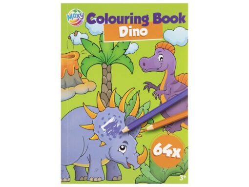 carte de colorat a5 dino