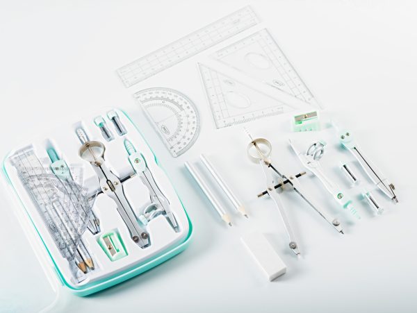 trusa geometrie plastic daco