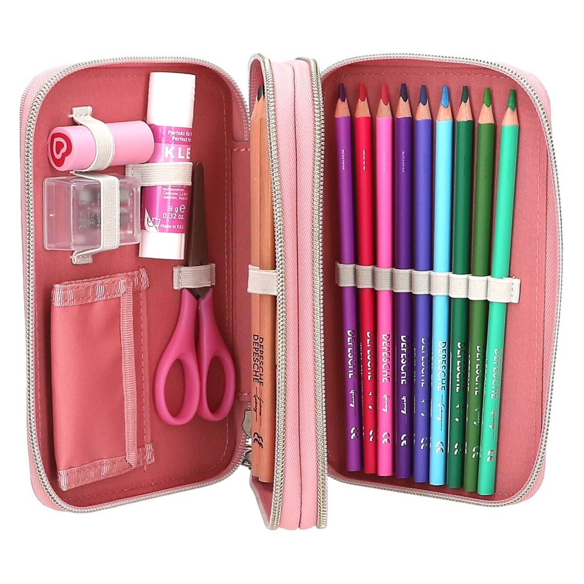 Penar echipat 2 fermoare Heart Top Model 13708 - imagine 3